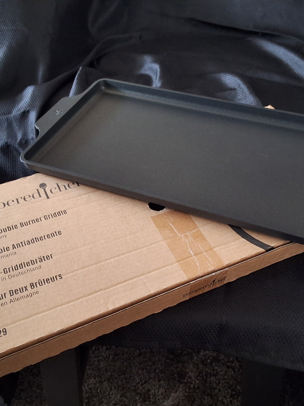 The Pampered Chef Nonstick Double Burner Griddle